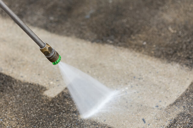 parking lot pressure washing in dayton